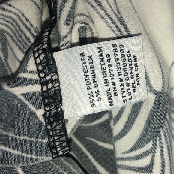 Spandex Blend Faux Wrap Romper - Picture 3 of 7